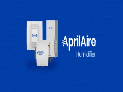 Whole-House Water Saver Evaporative Humidifier - AprilAire 400